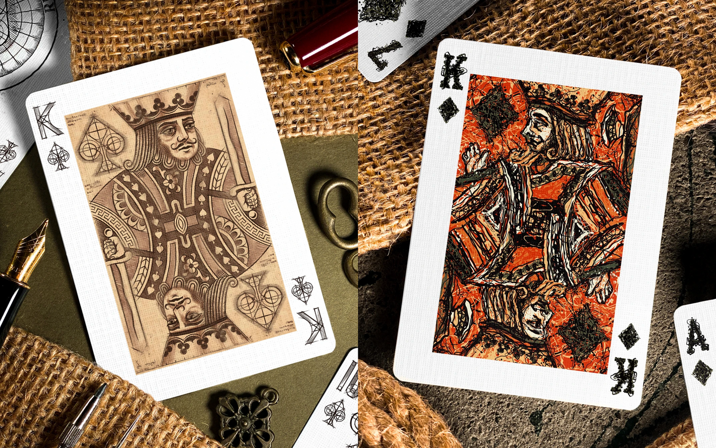 Artist Playing Cards Playing Cards by Andrei Captan