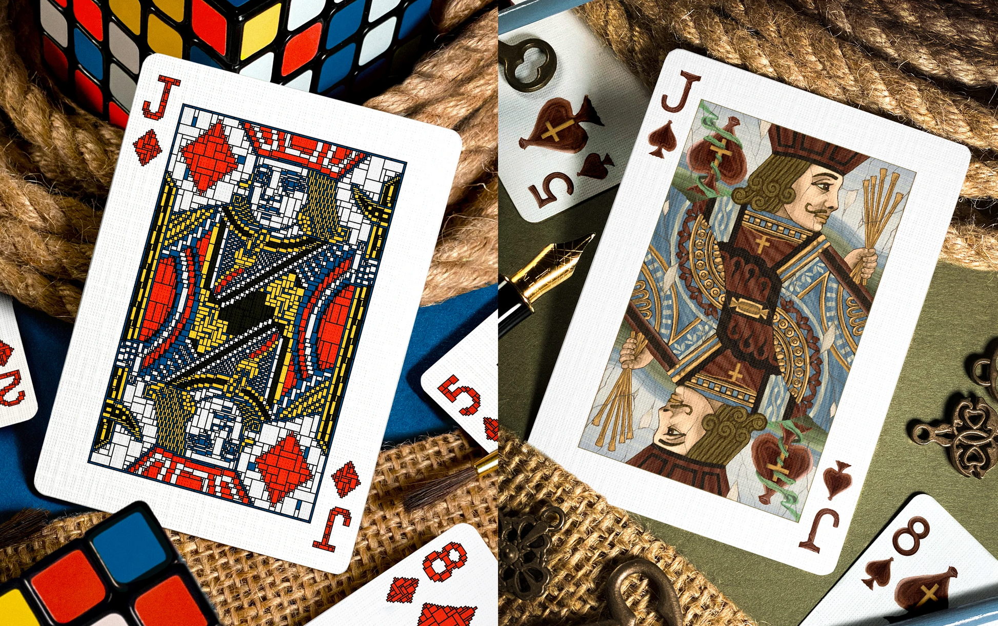 Artist Playing Cards Playing Cards by Andrei Captan