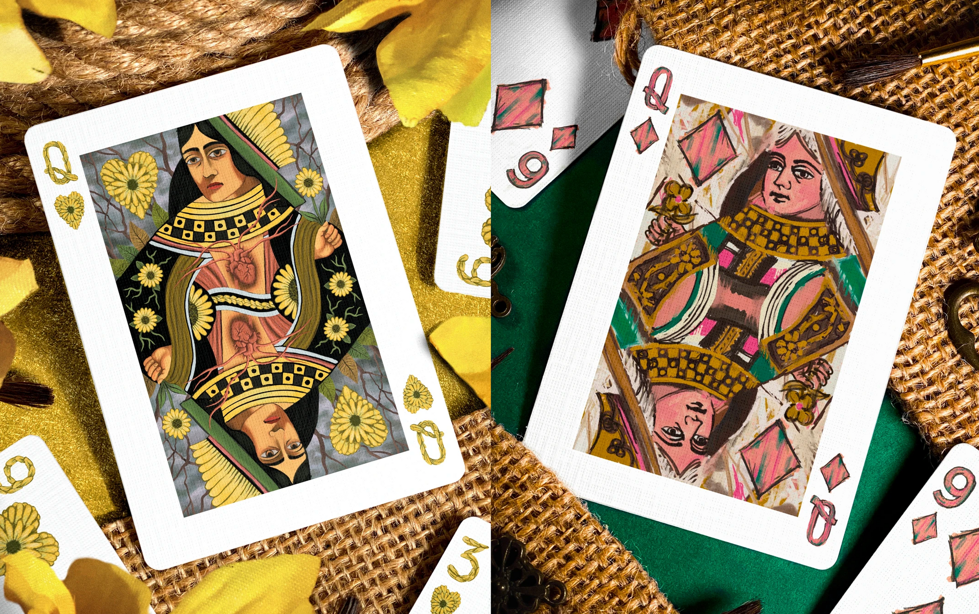 Artist Playing Cards Playing Cards by Andrei Captan