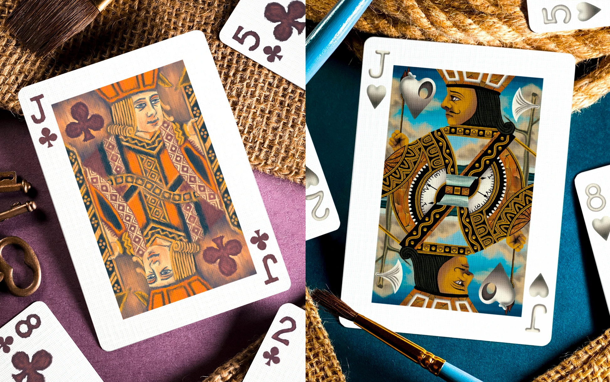 Artist Playing Cards Playing Cards by Andrei Captan