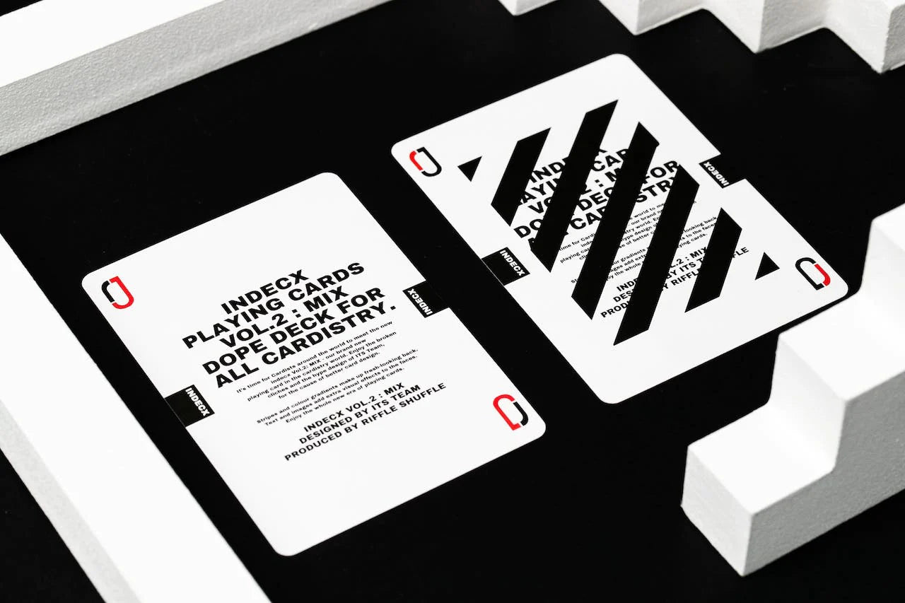 Indecx Playing Cards Playing Cards by Riffle Shuffle Playing Card Company
