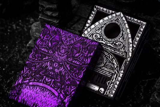 Inferno Violet Vengeance Playing Cards Playing Cards by Darkside Playing Card Co