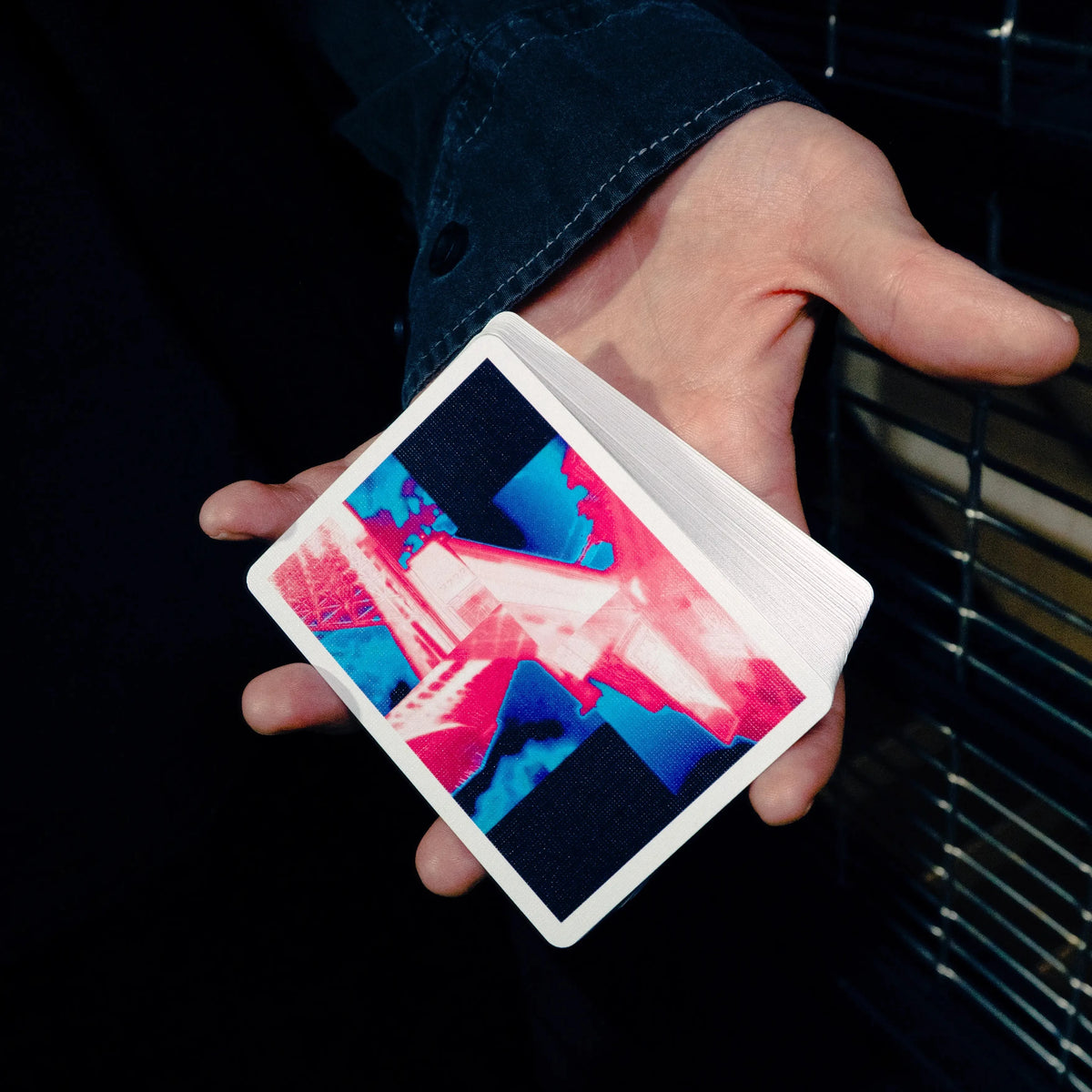 The Tokyo Edition of the Infrared playing cards by Missing 