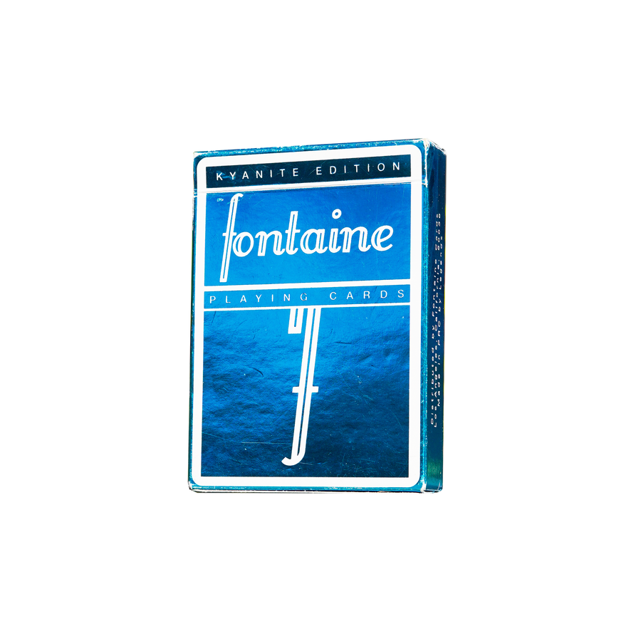 Kyanite Foil Fontaines Playing Cards by Fontaine