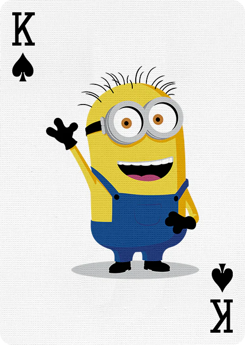 Minions Playing Cards Playing Cards by Universal Studios