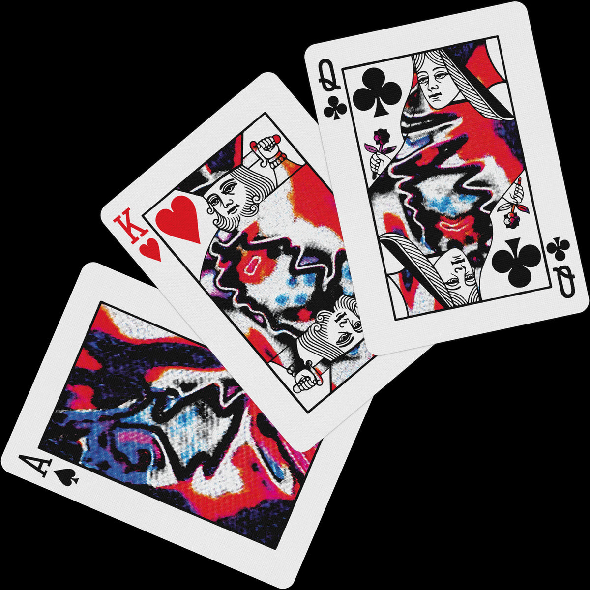 Spring playing cards by Missing New York
