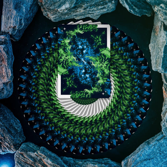 Nebula Infinitum Playing Cards Playing Cards by Emily Sleights