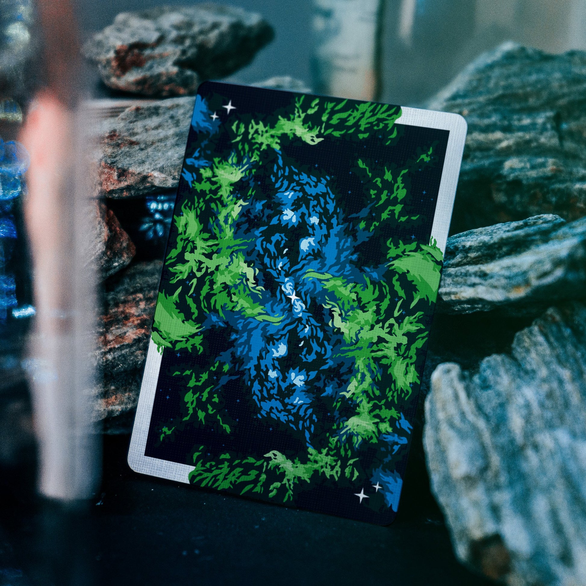 Nebula Infinitum Playing Cards Playing Cards by Emily Sleights
