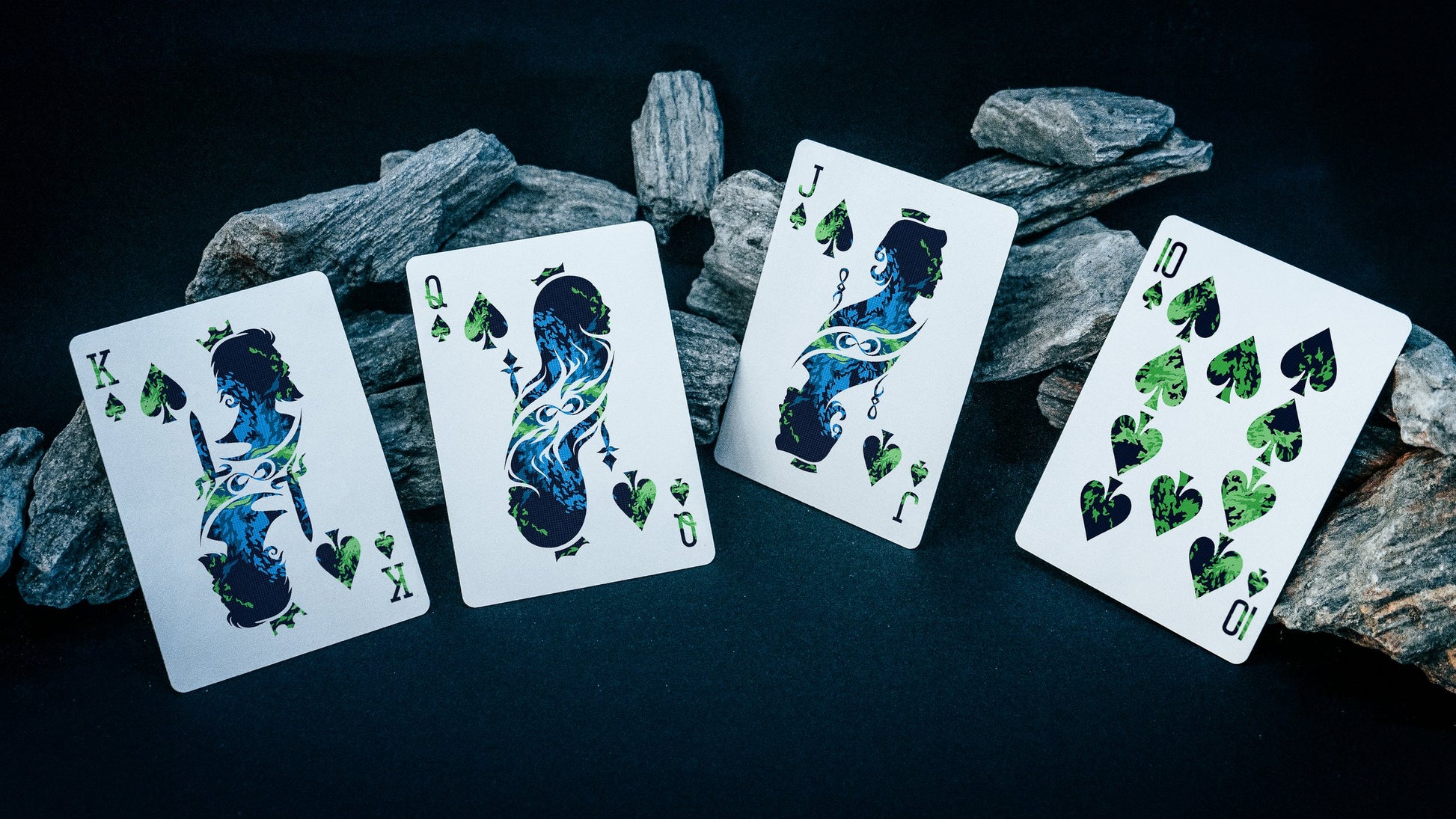 Nebula Playing Cards Playing Cards by Emily Sleights