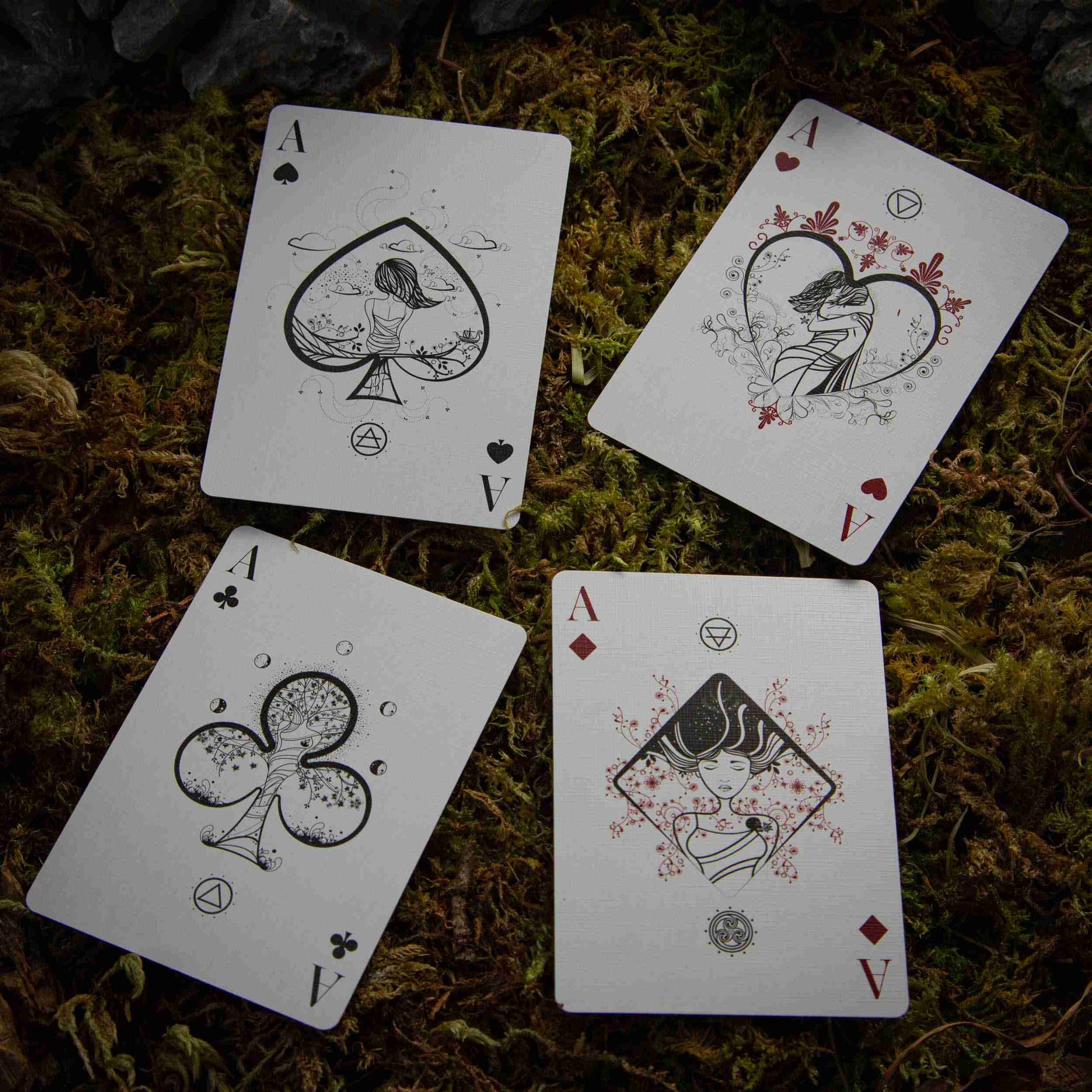 Fillide playing cards V2 Terra Playing Cards by Jocu Playing Cards