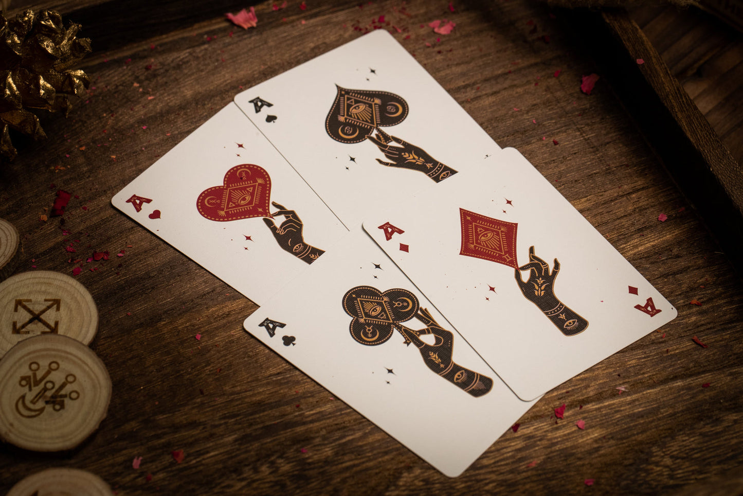 Palmistry Playing Cards Playing Cards by Chamber of Wonder