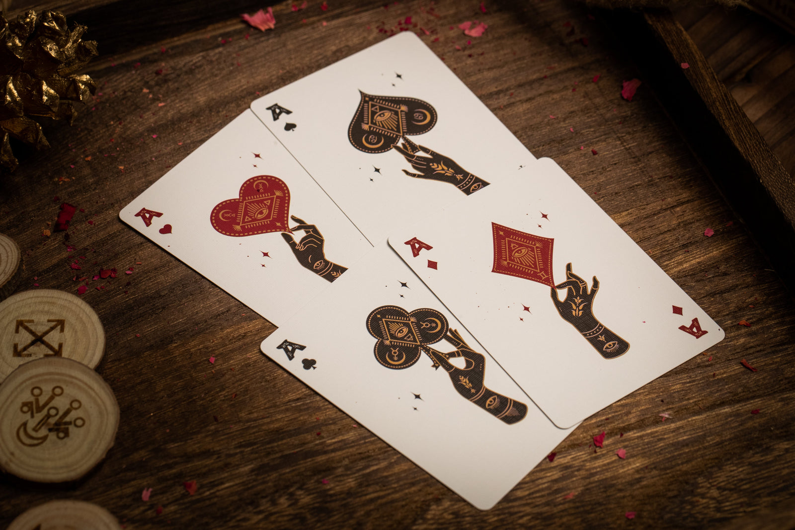 Palmistry Playing Cards Playing Cards by Chamber of Wonder