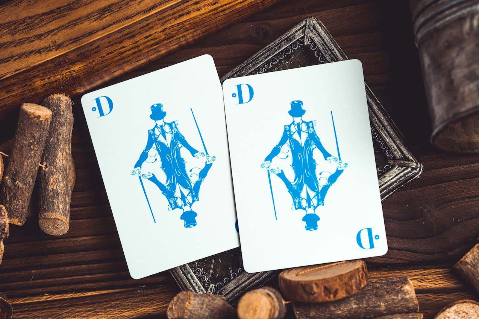 Smoke & Mirrors V9 - Blue Playing Cards Playing Cards by Smoke & Mirrors Playing Cards