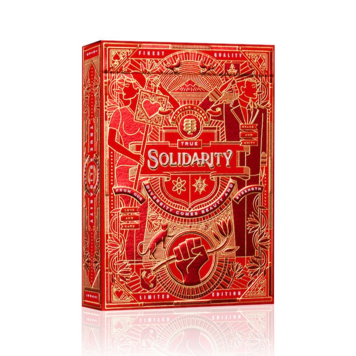 Solidarity Playing Cards Playing Cards by Riffle Shuffle Playing Card Company