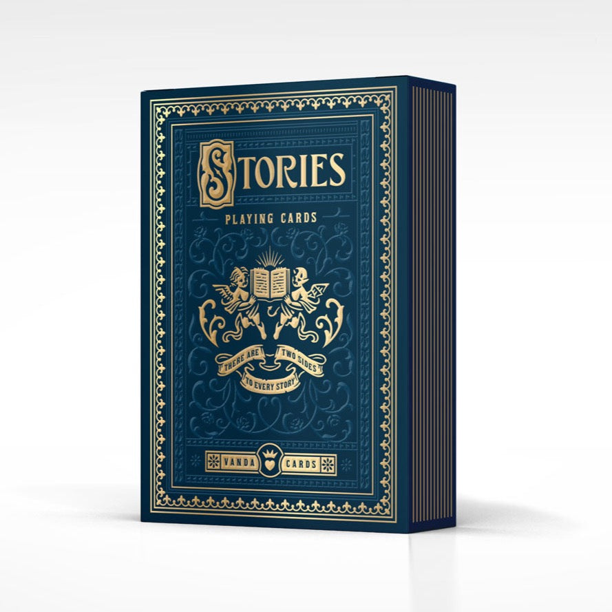 Stories Vol.2 Playing Cards - Blue Playing Cards by Vanda