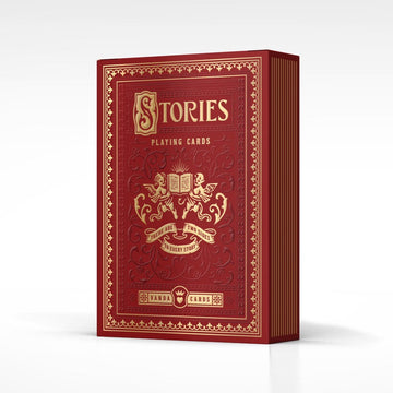 Stories Vol.1 Playing Cards - Red Playing Cards by Vanda