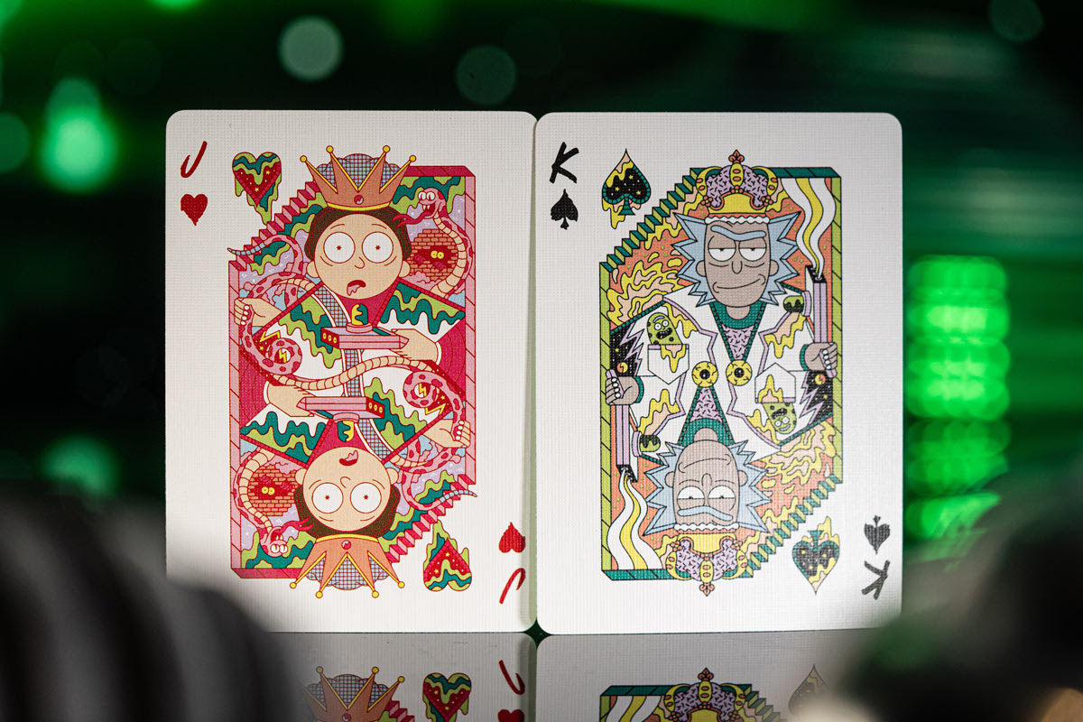 rick and morty yugioh cards Rick and Morty Playing Cards