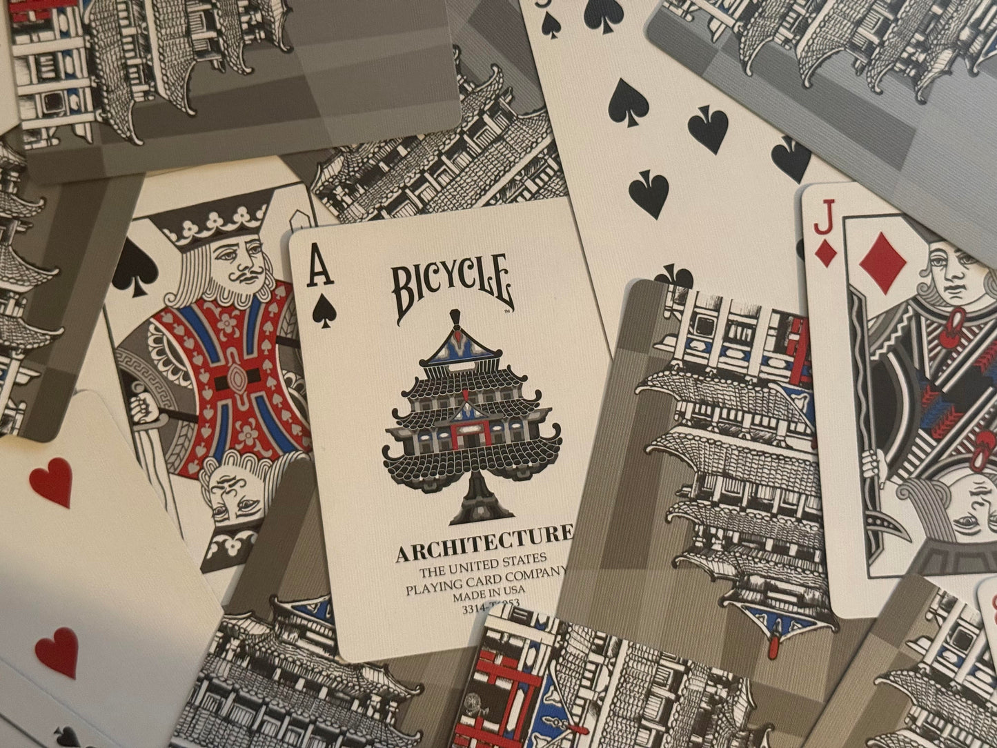 Bicycle Architecture Playing Cards - 2014