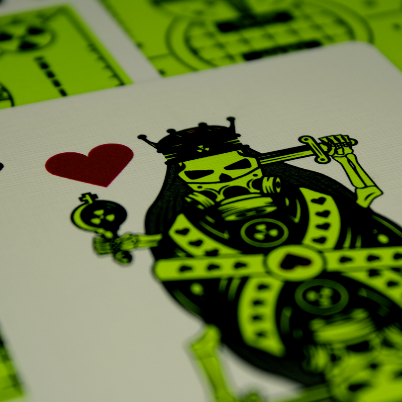 Uranium 52 Playing Cards - Limited Edition Playing Cards by Uranium & Biohazard 52 Playing Cards