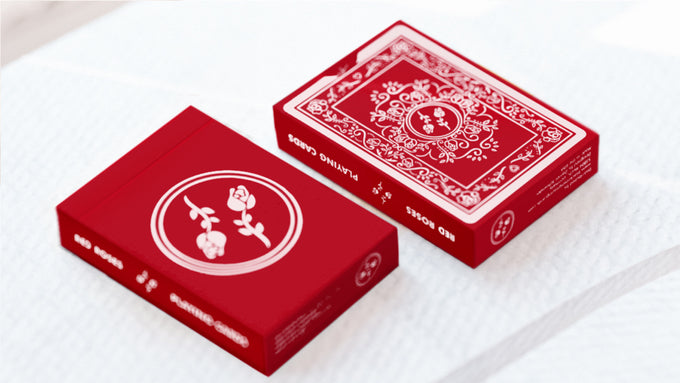 Red Roses Playing Cards by Daniel Schneider Playing Cards by Daniel Schneider