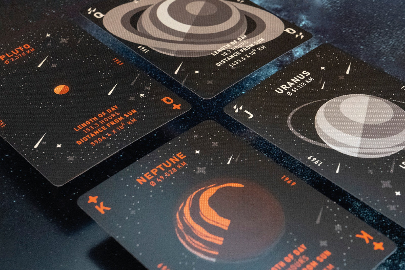 1969 (Black) Playing Cards Playing Cards by Cartamundi