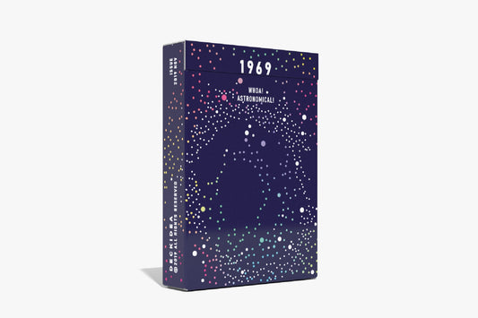 1969 (Blue) Playing Cards by Deckidea Playing Cards by Cartamundi