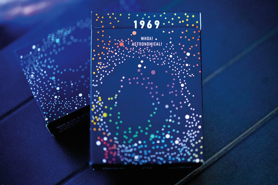 1969 (Blue) Playing Cards by Deckidea Playing Cards by Cartamundi