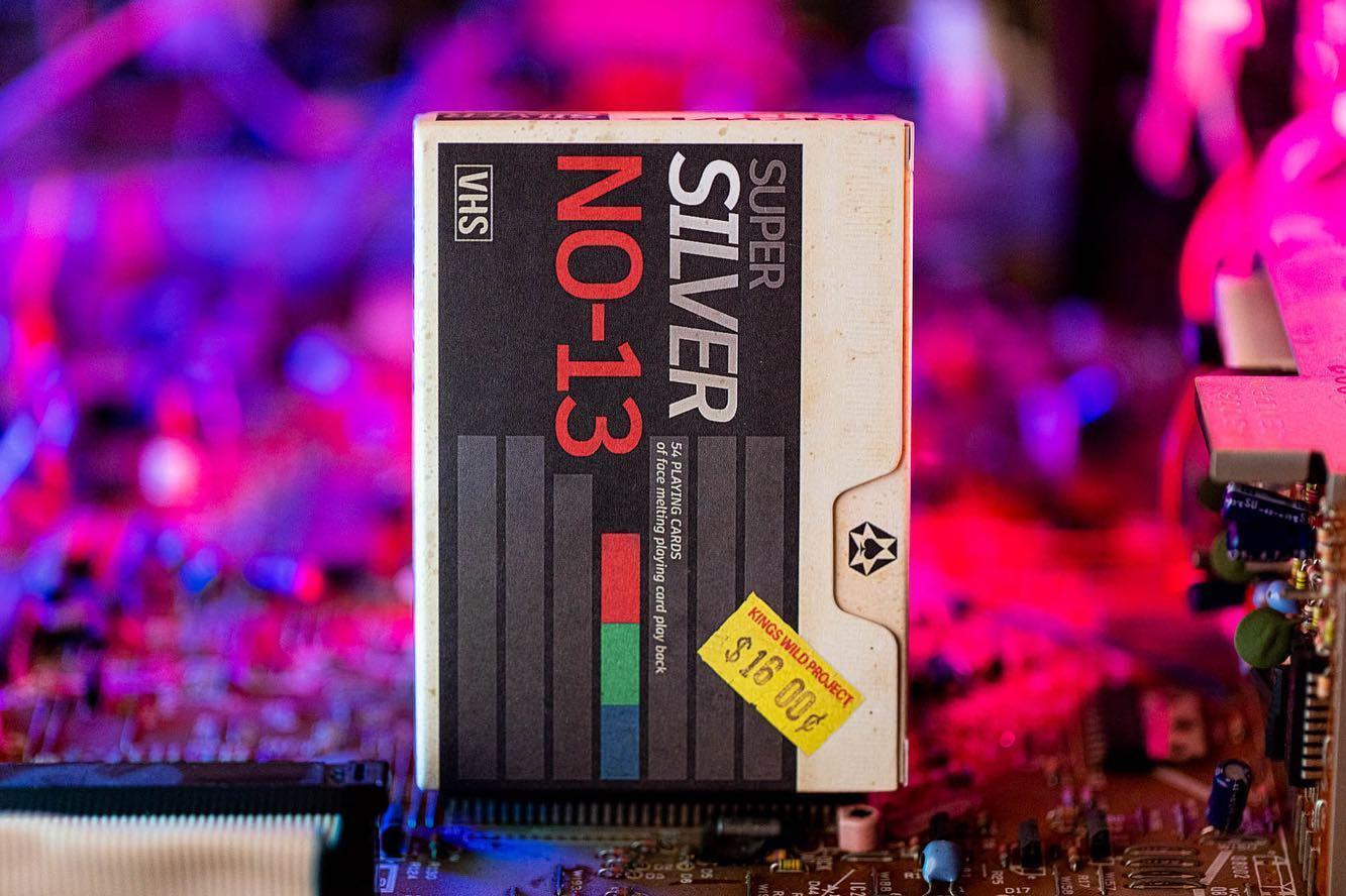 1982 VHS Playing Cards - Set Playing Cards by Kings Wild Project