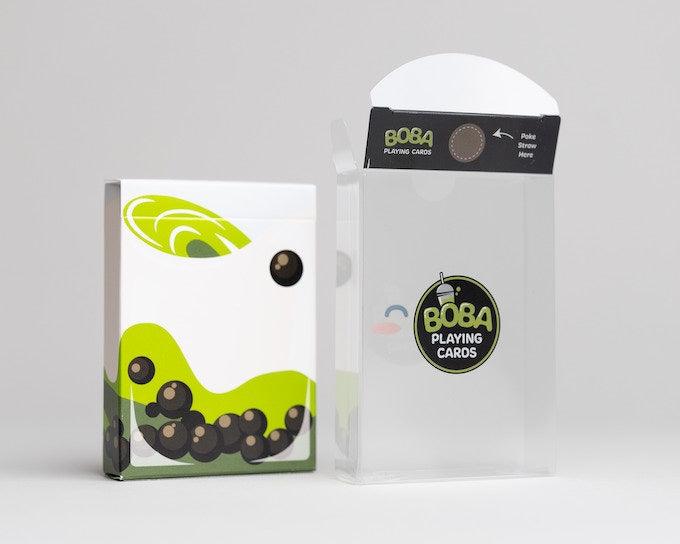 Matcha Boba Playing Cards Playing Cards by BaoBao Restaurant