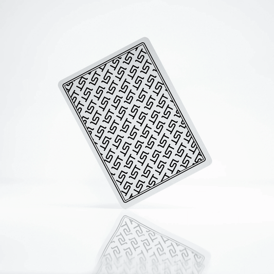 1ST playing cards V4 Black Playing Cards by 1ST playing cards by Chris Ramsay