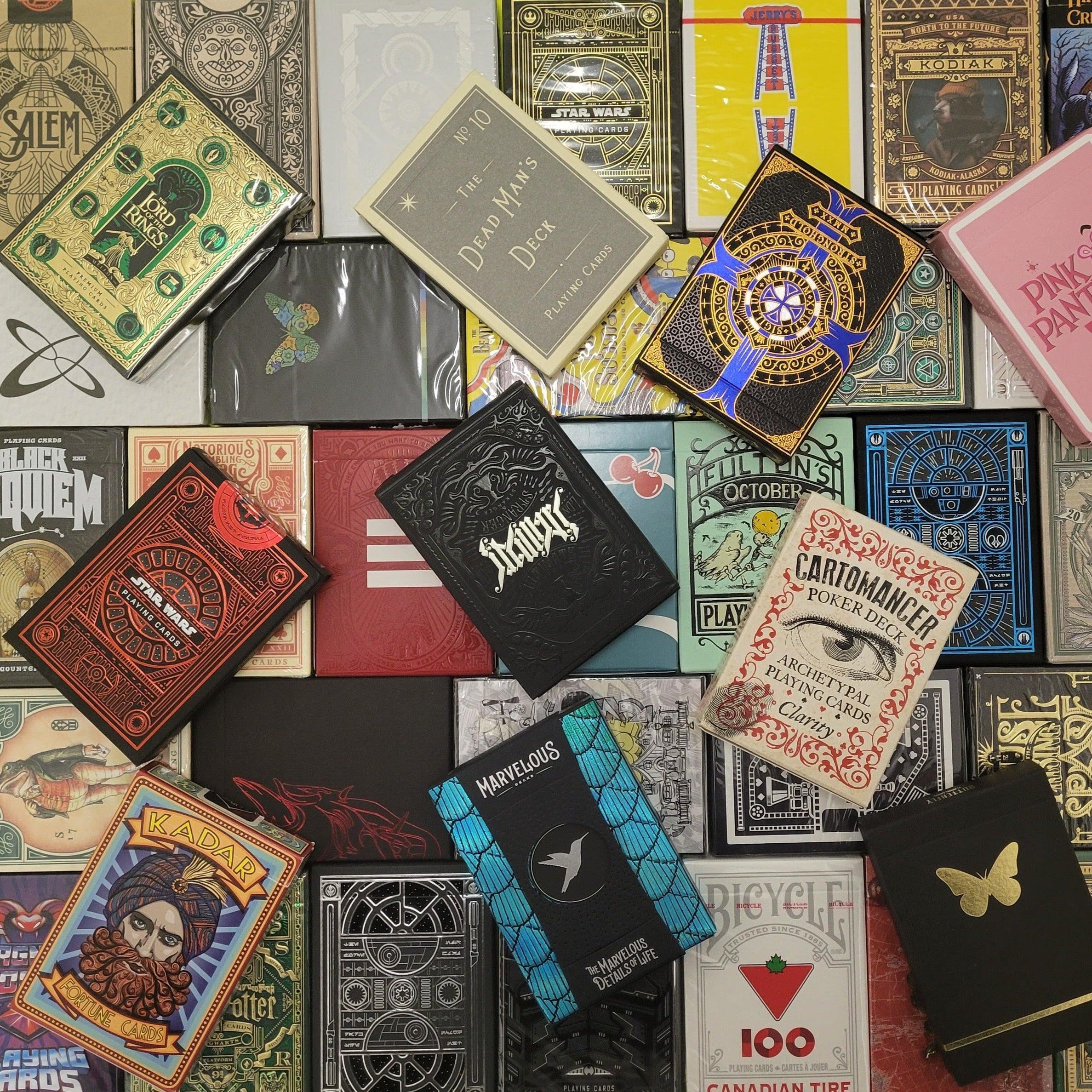 トランプ Mystery Deck set Unboxing 13 RARE Mystery Decks! - YouTube