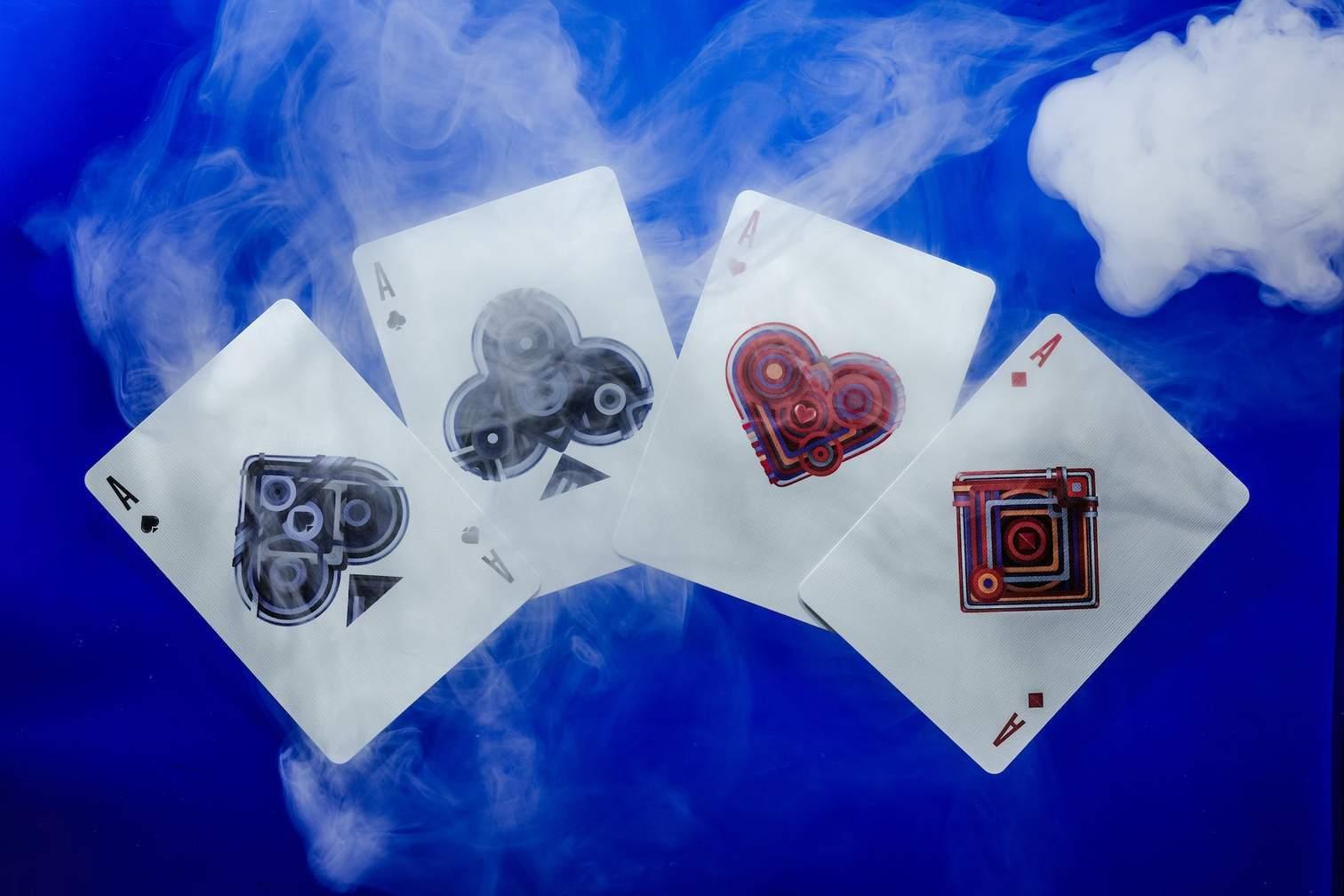 Play Dead Playing Cards by Riffle Shuffle Playing Card Company