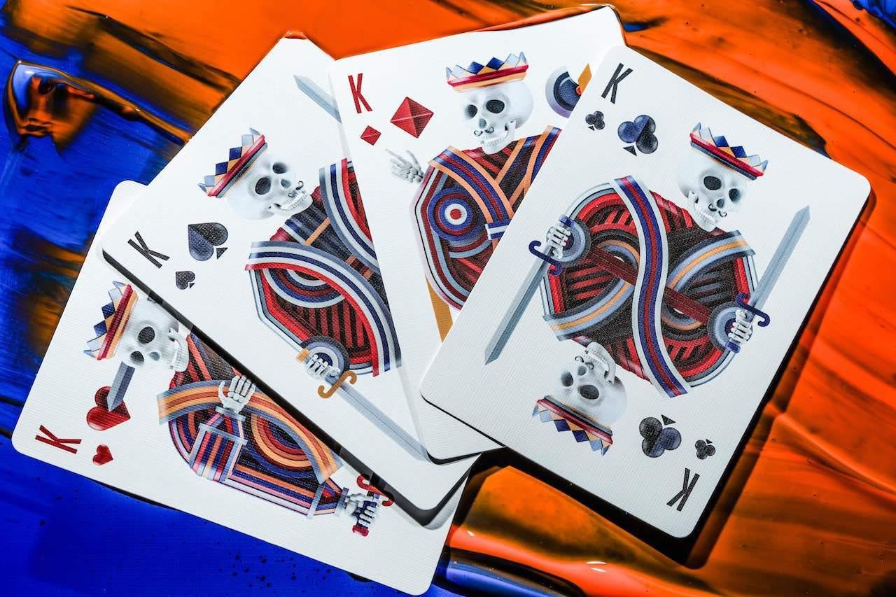 Play Dead Playing Cards by Riffle Shuffle Playing Card Company