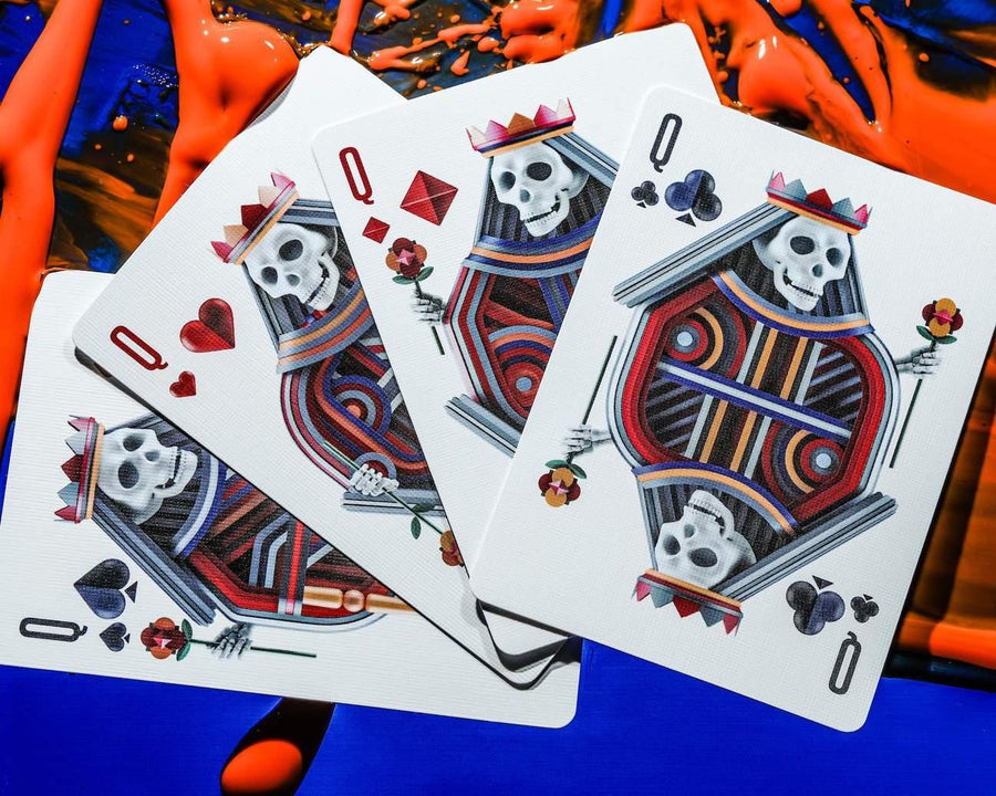 Play Dead Playing Cards by Riffle Shuffle Playing Card Company
