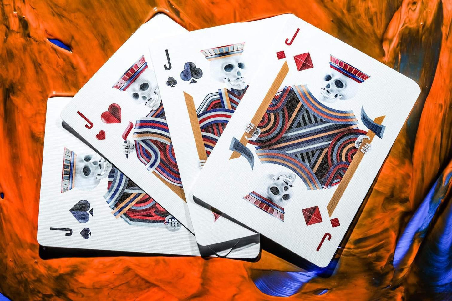 Play Dead Playing Cards by Riffle Shuffle Playing Card Company