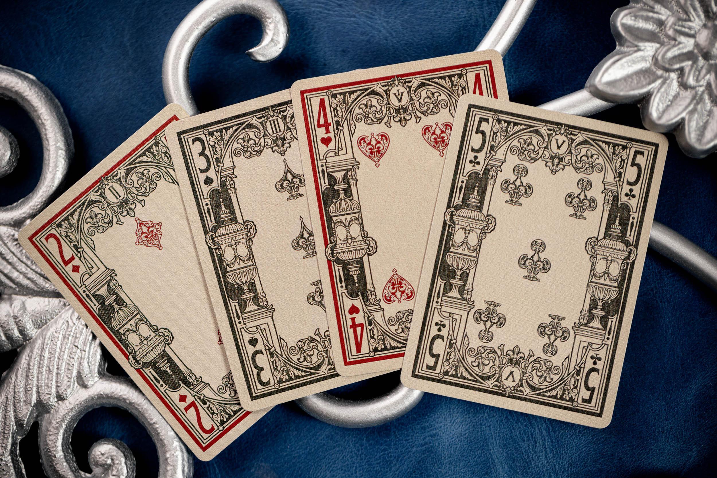 3 Musketeer Playing Cards by Kings Wild Project – Rare Playing Cards