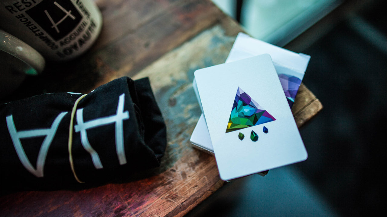 memento mori holographic playing cards Memento Mori Playing Cards
