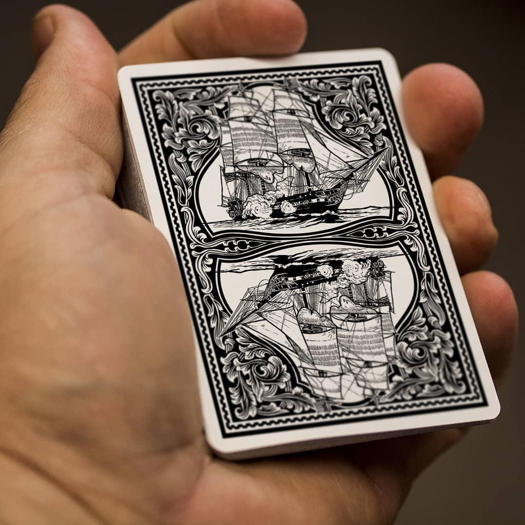 Old Ironsides Playing Cards by Kings Wild Project Playing Cards by Kings Wild Project