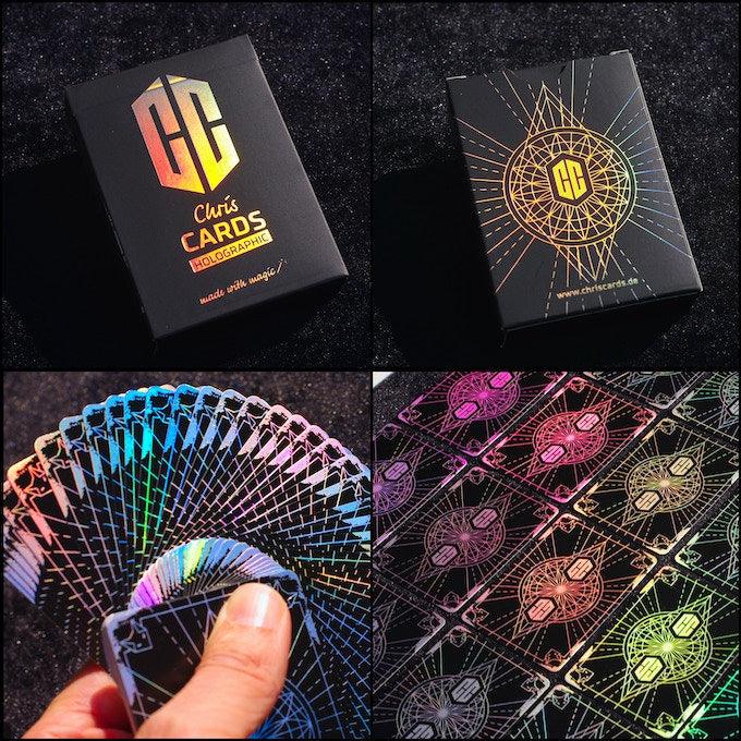 Holographic Chris Cards - Cardistry Playing Cards Rare Playing Cards Holographic Chris Cards - Cardistry Playing Cards Rare Playing Cards