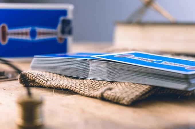 Modern Feel Jerry's Nuggets (Blue) Playing Cards Playing Cards by Expert Playing Card Co.