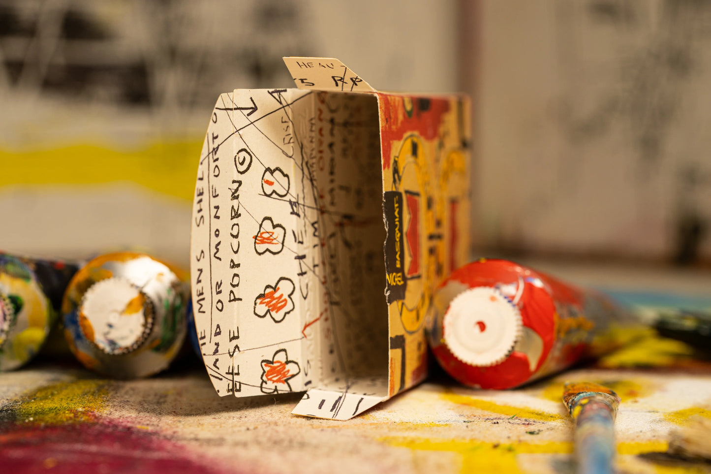 Basquiat Playing Cards Playing Cards by Theory11