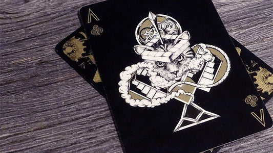 Bicycle Dream Black/Gold Playing Cards by Card Experiment