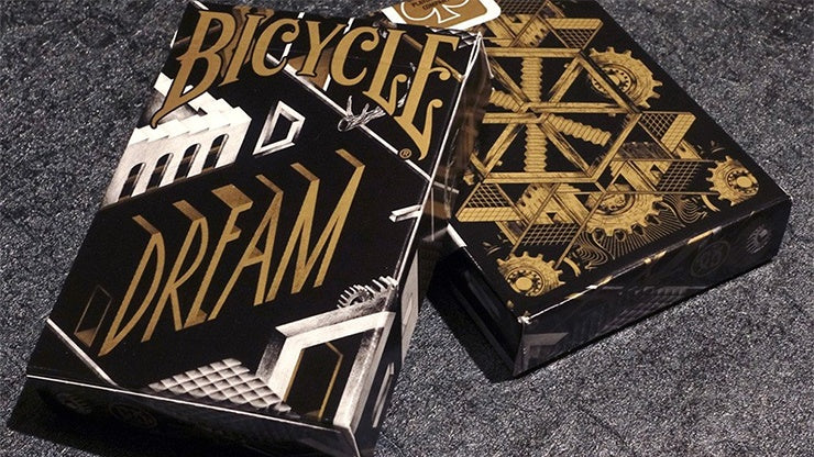 Bicycle Dream Black/Gold Playing Cards by Card Experiment