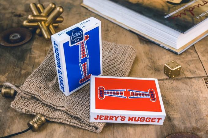 Modern Feel Jerry's Nuggets (Blue) Playing Cards Playing Cards by Expert Playing Card Co.