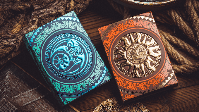 Maya Sun Playing Cards Playing Cards by Rare Playing Cards