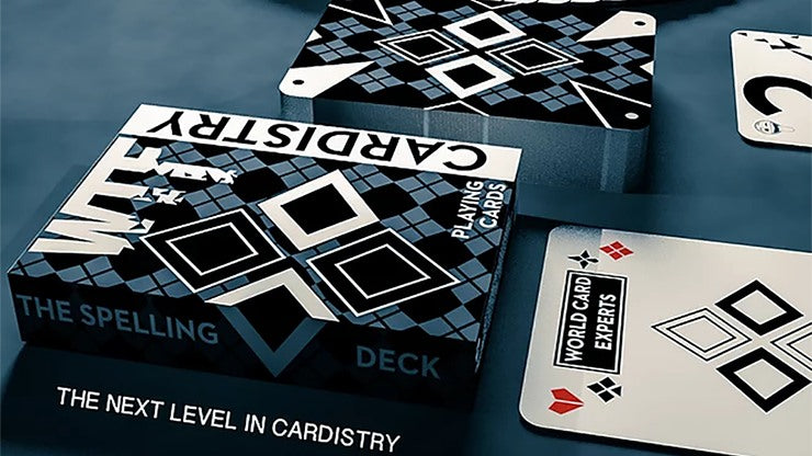 WTF Cardistry Spelling Playing Cards by De'vo