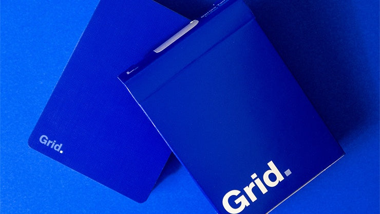 Grid Series 2 - Typographic Playing Cards by US Playing Card Co.