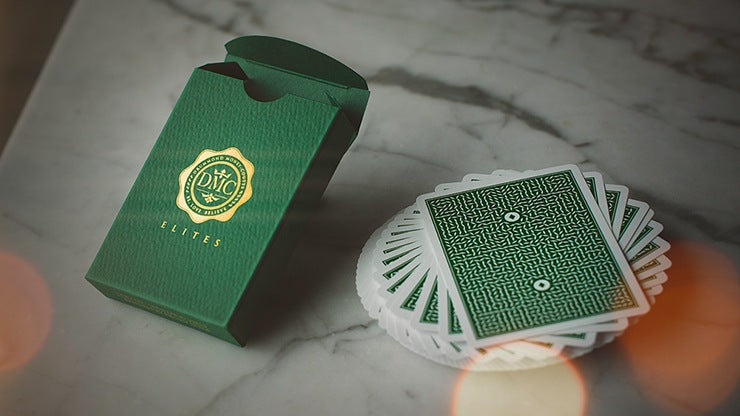 DMC Elites: Marked Deck (Forest Green) Playing Cards by DMC