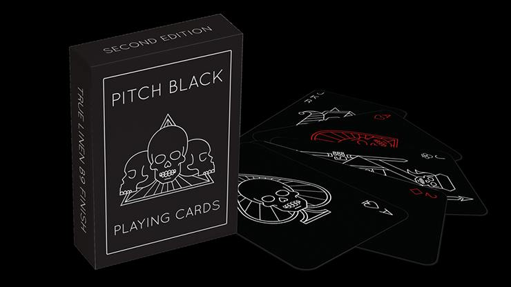 Pitch Black Playing Cards Playing Cards by Copag