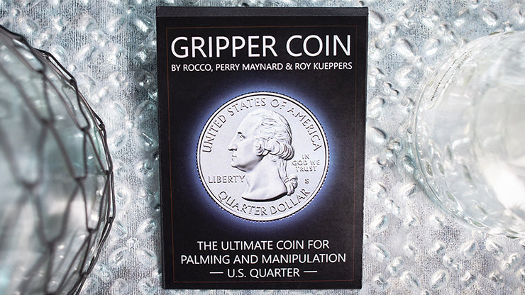 Gripper Coin (Single/U.S. 25) Playing Cards by RarePlayingCards.com